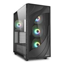 SHARKOON Rebel C80G RGB ATX Mid Tower Case