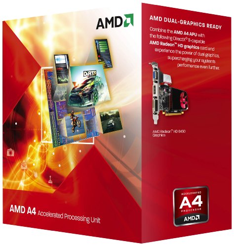 AMD A4-3300 2.5 GHz Dual-Core Processor