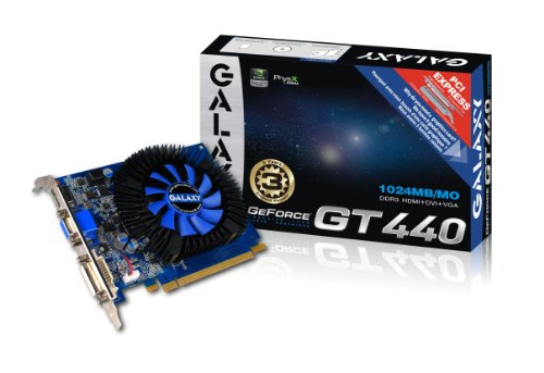 Galaxy 44GGS8HX3VXZ GeForce GT 440 1 GB Graphics Card