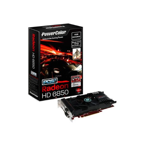 PowerColor AX6850 1GBD5-PPDHG Radeon HD 6850 1 GB Graphics Card