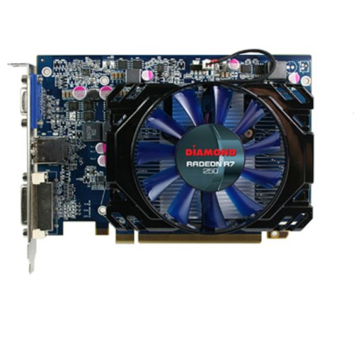 Diamond R7250D51GXOC Radeon R7 250 1 GB Graphics Card