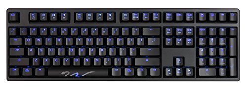 Ducky DK9008 Shine 3 Blue LED Backlit (Blue Cherry MX) Wired Standard Keyboard
