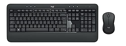 Logitech MK540 Advanced Wireless/Wired Standard Keyboard With Optical Mouse