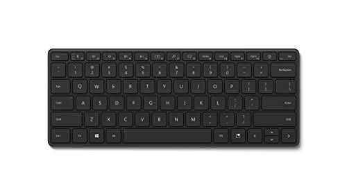 Microsoft 21Y-00001 Wireless/Wired/Bluetooth Mini Keyboard With Optical Mouse
