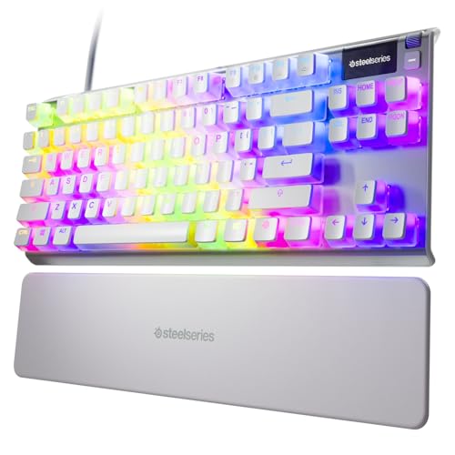 SteelSeries Apex 7 TKL Ghost RGB Wired Gaming Keyboard