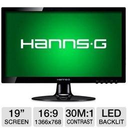 Hannspree HL190ABB 18.5" 1366 x 768 Monitor