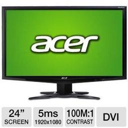 Acer G245HQLbd 23.6" 1920 x 1080 60 Hz Monitor