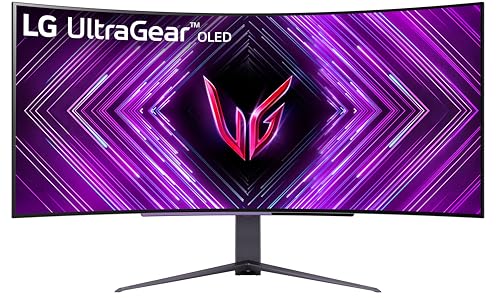 LG UltraGear 45GS96QB-B 44.5" 3440 x 1440 240 Hz Curved Monitor