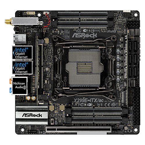 ASRock X299E-ITX/ac Mini ITX LGA2066 Motherboard