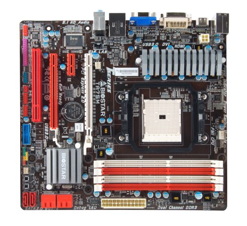 Biostar TA75M+ Micro ATX FM1 Motherboard