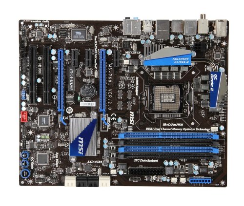 MSI P67A-GD65 (B3) ATX LGA1155 Motherboard