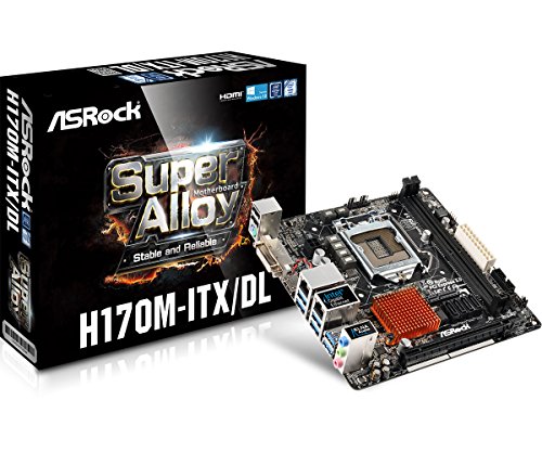 ASRock H170M-ITX/DL Mini ITX LGA1151 Motherboard