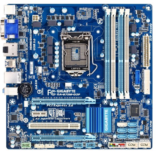 Gigabyte GA-B75M-D3P Micro ATX LGA1155 Motherboard