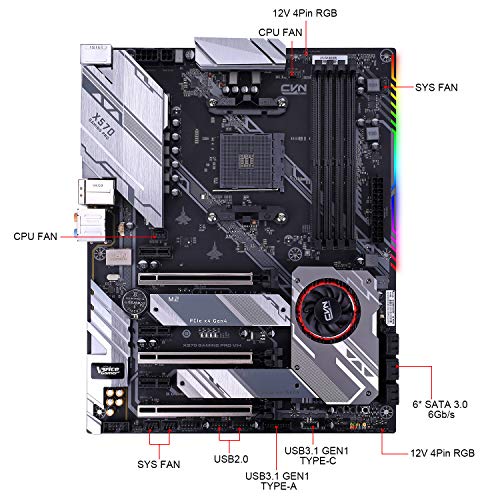 Colorful CVN X570 GAMING PRO V14 ATX AM4 Motherboard
