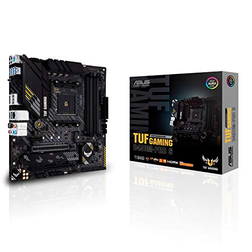 Asus TUF GAMING B450M-PRO S Micro ATX AM4 Motherboard