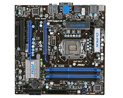 MSI H55M-ED55 Micro ATX LGA1156 Motherboard