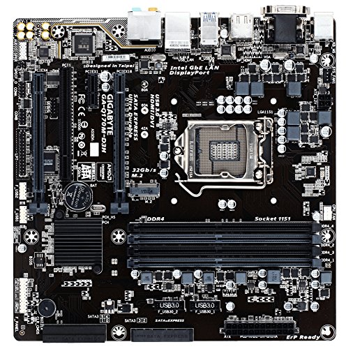 Gigabyte GA-Q170M-D3H Micro ATX LGA1151 Motherboard