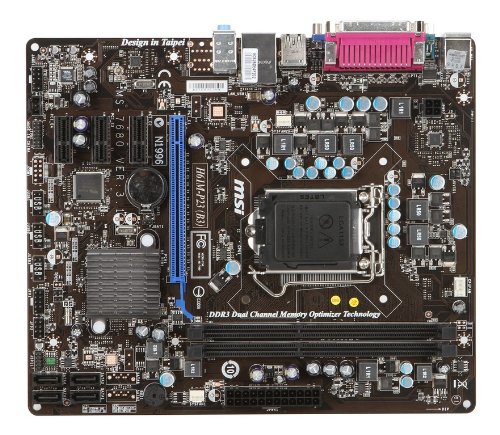 MSI H61M-P23 (B3) Micro ATX LGA1155 Motherboard