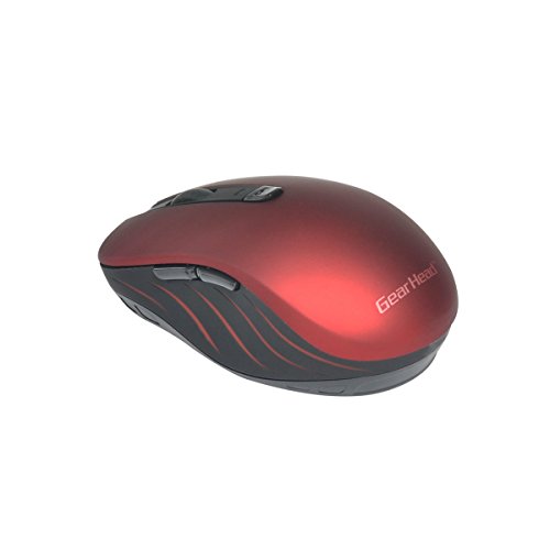 Gear Head BT9750RED Bluetooth Optical Mouse