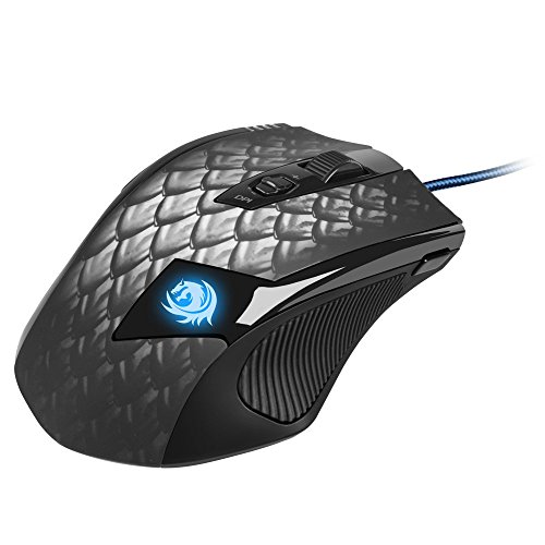 SHARKOON Drakonia Black Wired Laser Mouse