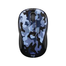 Logitech M325c Blue Camo Wireless Optical Mouse