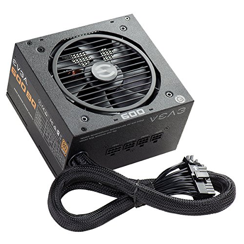 EVGA 600 BQ 600 W 80+ Bronze Certified Semi-modular ATX Power Supply