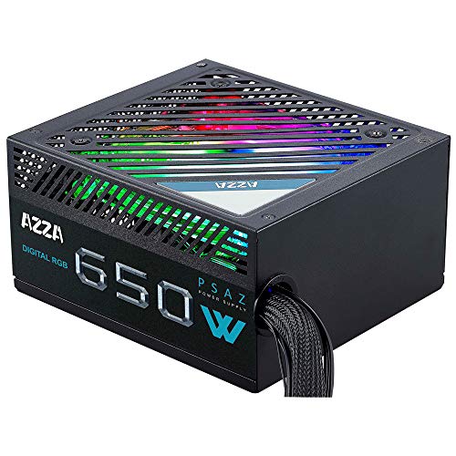 Azza ARGB 650 W 80+ Bronze Certified ATX Power Supply