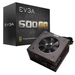 EVGA 600 GQ 600 W 80+ Gold Certified Semi-modular ATX Power Supply