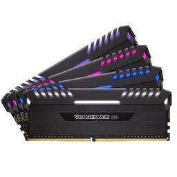 Corsair Vengeance RGB 32 GB (4 x 8 GB) DDR4-3600 CL18 Memory