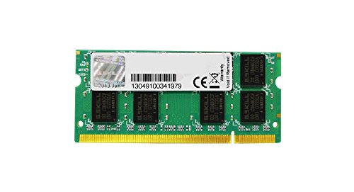 G.Skill F2-6400CL6S-4GBSQ 4 GB (1 x 4 GB) DDR2-800 SODIMM CL6 Memory