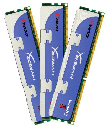 Kingston HyperX 3 GB (3 x 1 GB) DDR3-2000 CL9 Memory