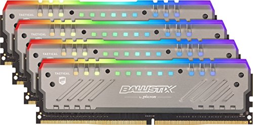 Crucial Ballistix Tactical Tracer RGB 32 GB (4 x 8 GB) DDR4-3000 CL15 Memory