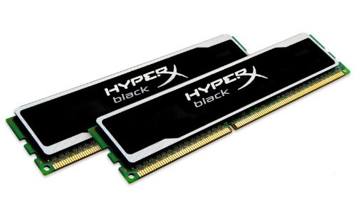 Kingston Black 4 GB (2 x 2 GB) DDR3-1600 CL9 Memory