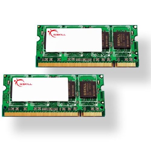 G.Skill F2-4200PHU2-2GBSA 2 GB (2 x 1 GB) DDR2-533 SODIMM CL4 Memory