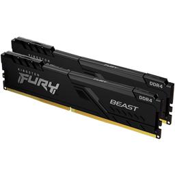 Kingston FURY Beast 64 GB (2 x 32 GB) DDR4-3200 CL16 Memory