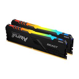 Kingston FURY Beast RGB 32 GB (2 x 16 GB) DDR4-3600 CL18 Memory