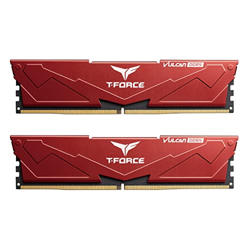 TEAMGROUP T-Force Vulcan 32 GB (2 x 16 GB) DDR5-5600 CL36 Memory