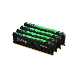 Kingston FURY Beast RGB 32 GB (4 x 8 GB) DDR4-3600 CL17 Memory