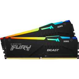 Kingston FURY Beast RGB 32 GB (2 x 16 GB) DDR5-5200 CL36 Memory