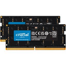 Crucial CT2K16G48C40S5 32 GB (2 x 16 GB) DDR5-4800 SODIMM CL40 Memory