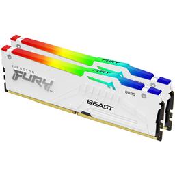 Kingston FURY Beast RGB 64 GB (2 x 32 GB) DDR5-6000 CL30 Memory