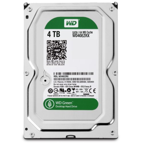 Western Digital Green 4 TB 3.5" 5900 RPM Internal Hard Drive