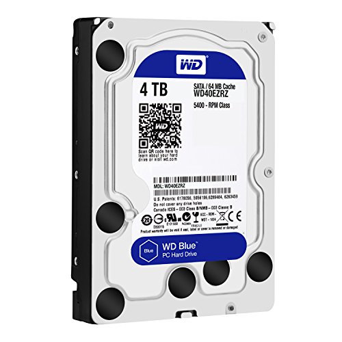 Western Digital Blue 4 TB 3.5" 5400 RPM Internal Hard Drive