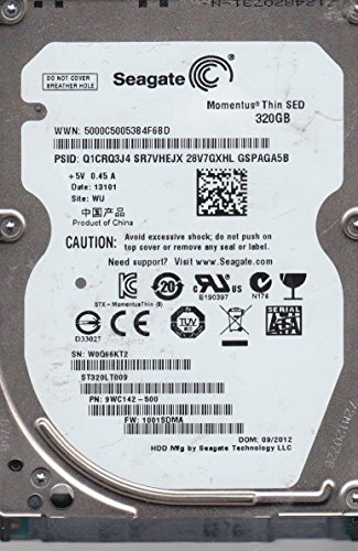 Seagate Momentus Thin 320 GB 2.5" 7200 RPM Internal Hard Drive