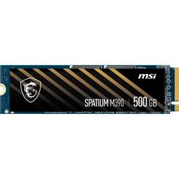 MSI SPATIUM M390 500 GB M.2-2280 PCIe 3.0 X4 NVME Solid State Drive