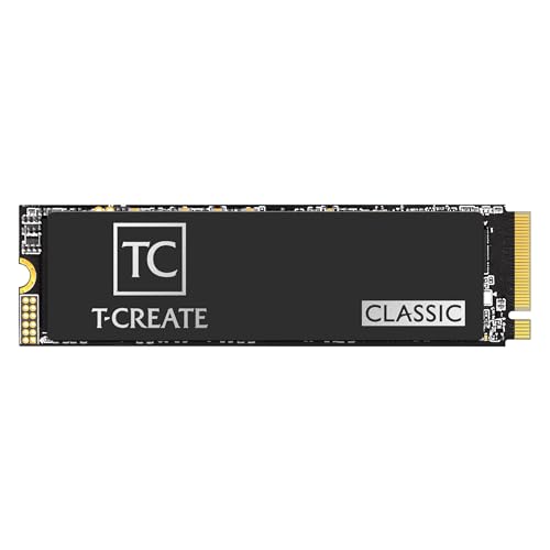 TEAMGROUP T-Create Classic C47 1 TB M.2-2280 PCIe 4.0 X4 NVME Solid State Drive