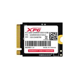 ADATA XPG GAMMIX S55 512 GB M.2-2230 PCIe 4.0 X4 NVME Solid State Drive