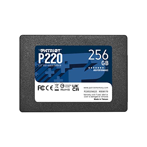 Patriot P220 256 GB 2.5" Solid State Drive