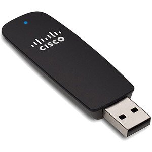 Cisco AE2500 802.11a/b/g/n USB Type-A Wi-Fi Adapter
